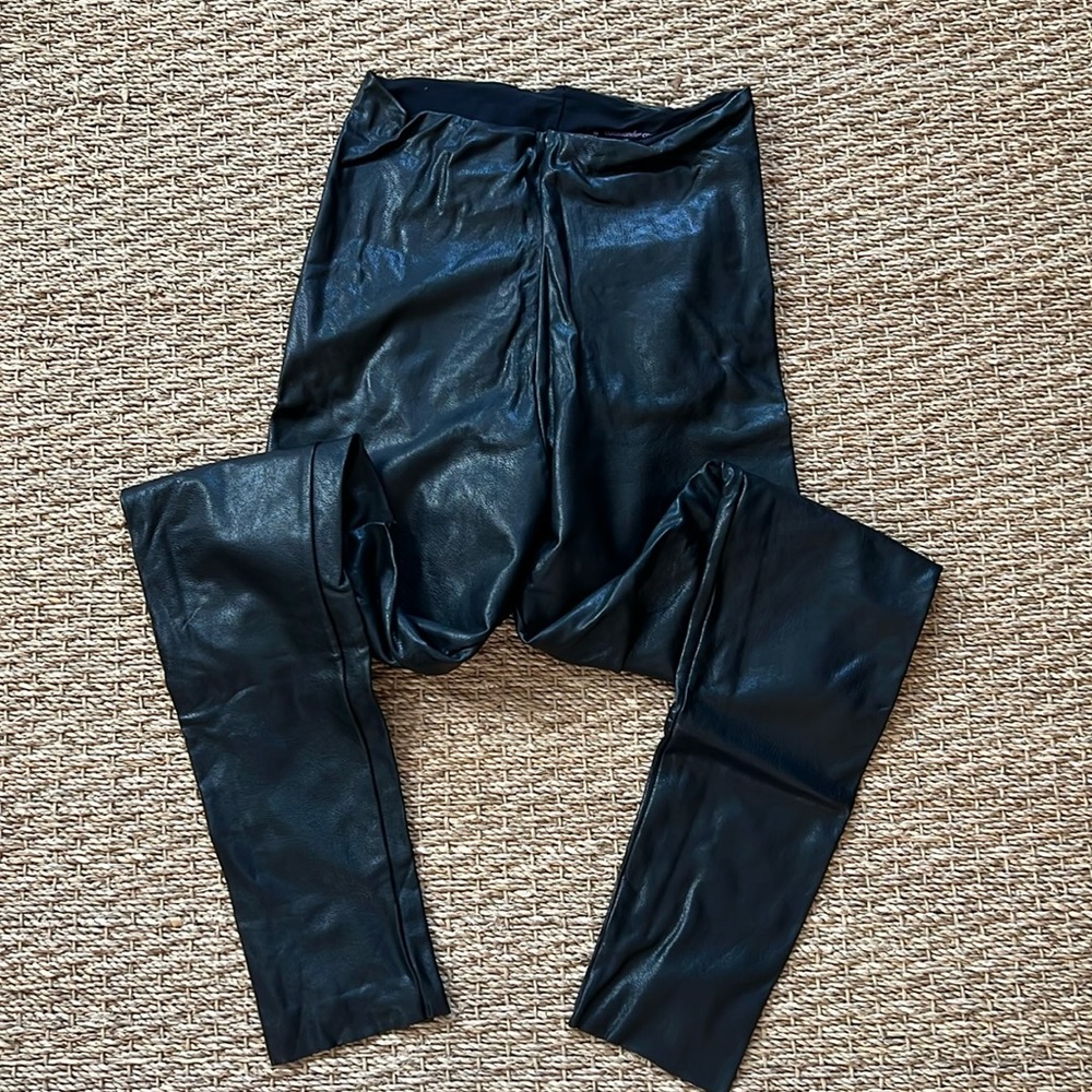 Commando leather leggings size medium